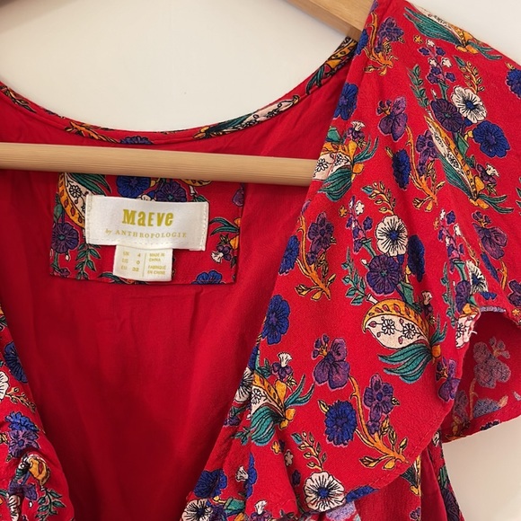 Floral Anthropologie Dress - Picture 2 of 7